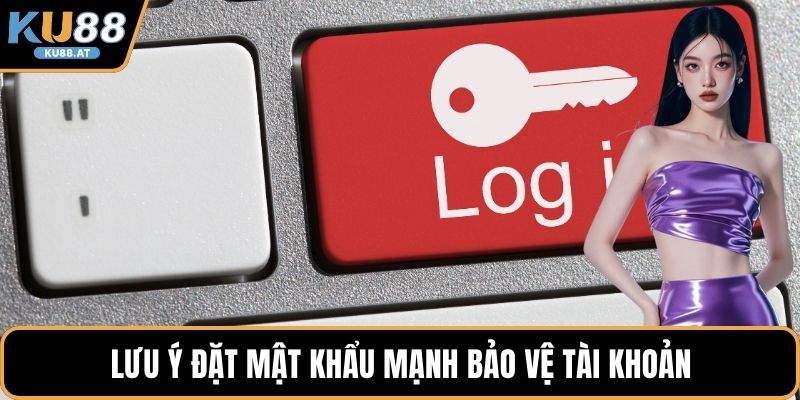 Lưu ý đặt mật khẩu mạnh bảo vệ tài khoản